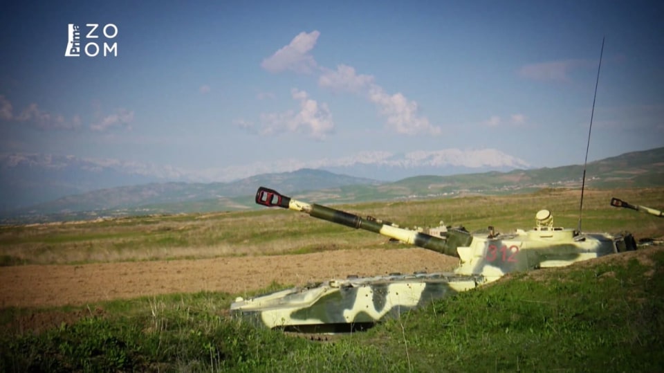 Ruská vojenská technika - samohybná houfnice 2S1 ráže 122 mm